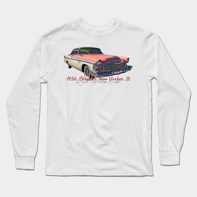 1956 Chrysler New Yorker St Regis Hardtop Coupe Long Sleeve T-Shirt by Gestalt Imagery